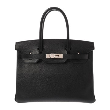 エルメス バーキン 30 ブラック ヴォーエプソン レディース バッグ 【中古】【bag】