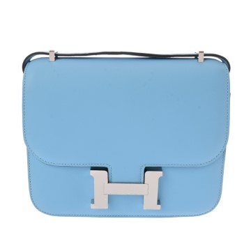 エルメス コンスタンス3 18 ミロワール セレスト ヴォースイフト レディース バッグ 【中古】【bag】