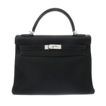 エルメス ケリー 32 内縫い アマゾン ブルーインディゴ トゴ レディース バッグ 【中古】【bag】