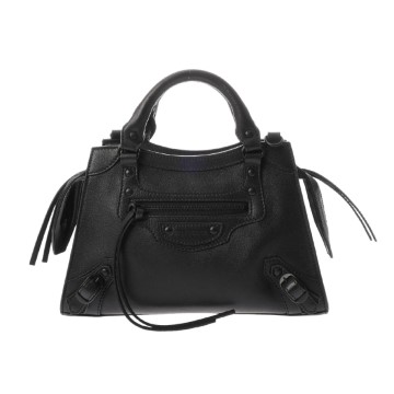 バレンシアガ ネオクラシックシティ XS ブラック 696495 レザー レディース バッグ 【中古】【bag】