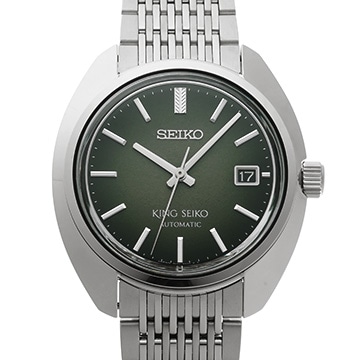 セイコー キングセイコー SDKA021 グリーン メンズ 時計 【中古】【wristwatch】