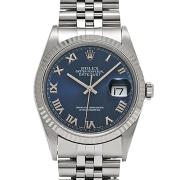 ロレックス デイトジャスト 16234 ブルー メンズ 時計 【中古】【wristwatch】