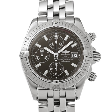ブライトリング クロノマット エボリューション A156Q25PA ブラウン メンズ 時計 【中古】【wristwatch】