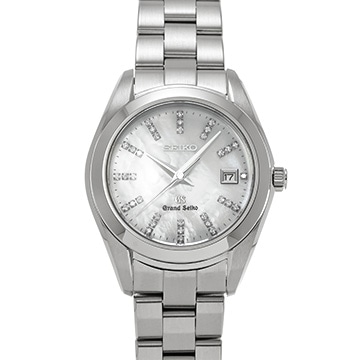 グランドセイコー クォーツ STGF069 ホワイトシェル/ダイヤモンド レディース 時計 【中古】【wristwatch】