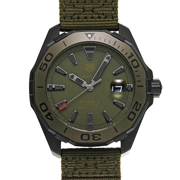 タグ ホイヤー アクアレーサー キャリバー5 WAY208E.FC8222 カーキ メンズ 時計 【中古】【wristwatch】