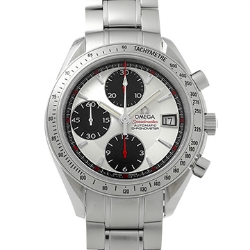 オメガ スピードマスター デイト 3211.31 ホワイト/ブラック メンズ 時計 【中古】【wristwatch】