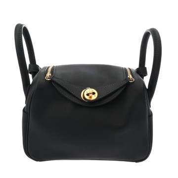 エルメス リンディ ミニ ヴェルソ ギャバン/ブルーフリーダ ヴォースイフト レディース バッグ 【未使用】【bag】