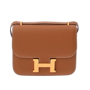 エルメス コンスタンス3 18 ミロワール ゴールド ヴォーエプソン レディース バッグ 【未使用】【bag】