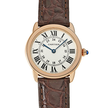 カルティエ ロンド ソロ ドゥ カルティエ SM W6701007 シルバー レディース 時計 【中古】【wristwatch】