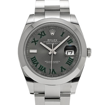 ロレックス デイトジャスト 41 126300 スレートグレー メンズ 時計 【中古】【wristwatch】