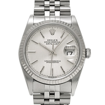 ロレックス デイトジャスト 36 16234 シルバータペストリー メンズ 時計 【中古】【wristwatch】