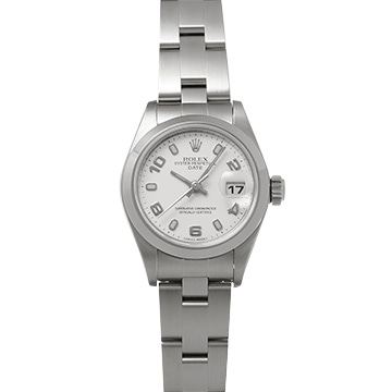 ロレックス デイトジャスト 26 79160 ホワイト レディース 時計 【中古】【wristwatch】
