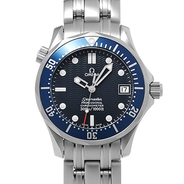 オメガ シーマスター 300 デイト 2551.80 ブルー メンズ 時計 【中古】【wristwatch】