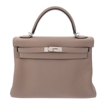 エルメス ケリー 32 内縫い 2WAY グリシーヌ トリヨンクレマンス レディース バッグ 【中古】【bag】