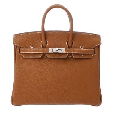 エルメス バーキン 25 ゴールド トゴ レディース バッグ 【新品】【bag】