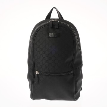 グッチ バックパック ブラック 449181 GGナイロン ユニセックス バッグ 【中古】【bag】