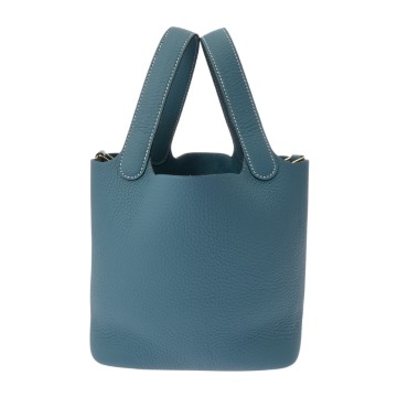 エルメス ピコタンロック PM ニューブルージーン トリヨンクレマンス レディース バッグ 【新品】【bag】