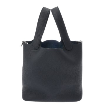 エルメス ピコタンロック PM ニューブルージーン トリヨンクレマンス レディース バッグ 【新品】【bag】