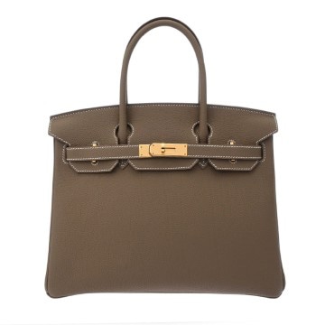 エルメス バーキン 30 エトゥープ トゴ レディース バッグ 【新品】【bag】