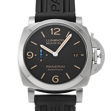 パネライ ルミノールマリーナ 1950 3デイズ アッチャイオ PAM01312 ブラック メンズ 時計 【中古】【wristwatch】
