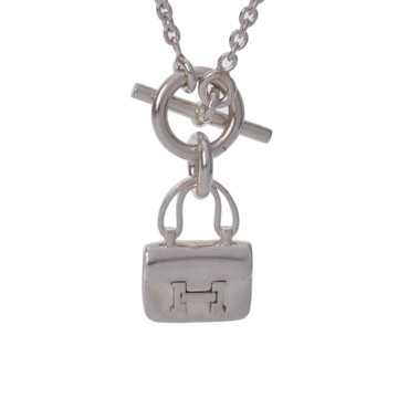 エルメス アミュレット コンスタンス ネックレス シルバー シルバー925 レディース ジュエリー 【中古】【jewelry】