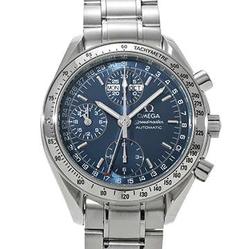 オメガ スピードマスター トリプルカレンダー 3523.80 ブルー メンズ 時計 【中古】【wristwatch】