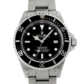 ロレックス シードゥエラー 16600 ブラック メンズ 時計 【中古】【wristwatch】