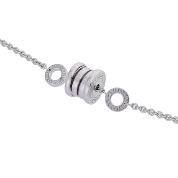 ブルガリ B.ZERO1 エレメント ブレスレット シルバー K18ホワイトゴールド WG ユニセックス ジュエリー 【中古】【jewelry】