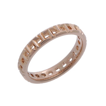 ティファニー Tトゥルー ナロー リング ゴールド K18ピンクゴールド PG レディース ジュエリー 【中古】【jewelry】
