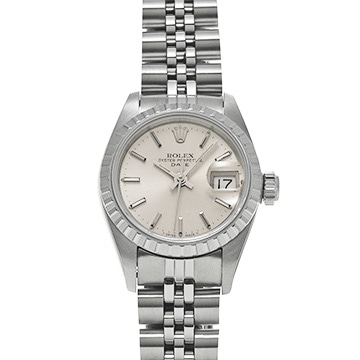 ロレックス オイスターパーペチュアル デイト 69240 シルバー レディース 時計 【中古】【wristwatch】
