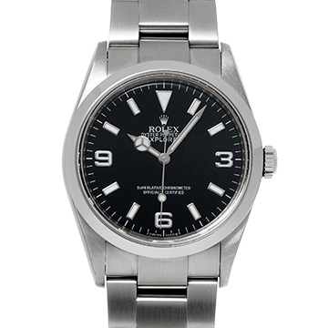 ロレックス エクスプローラー 114270 ブラック メンズ 時計 【中古】【wristwatch】