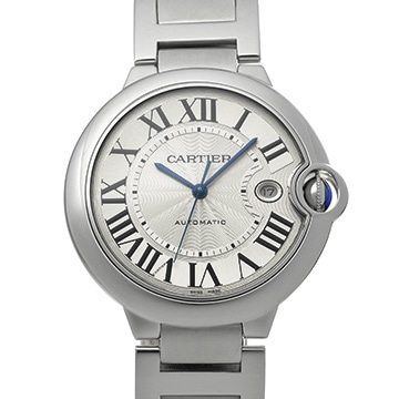 カルティエ バロンブルー  W69012Z4 シルバー メンズ 時計 【中古】【wristwatch】