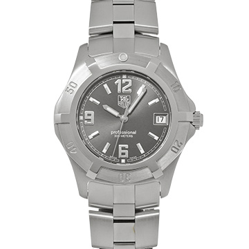 タグ ホイヤー 2000 エクスクルーシブ WN111B.BA0332 グレー メンズ 時計 【中古】【wristwatch】