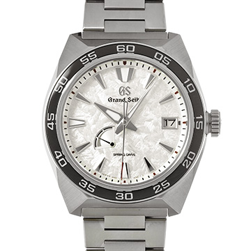 グランドセイコー スポーツコレクション スプリングドライブ SBGA481 シャイニーホワイト メンズ 時計 【中古】【wristwatch】