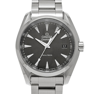 オメガ シーマスター アクアテラ クォーツ 231.10.39.60.06.001 グレー メンズ 時計 【中古】【wristwatch】