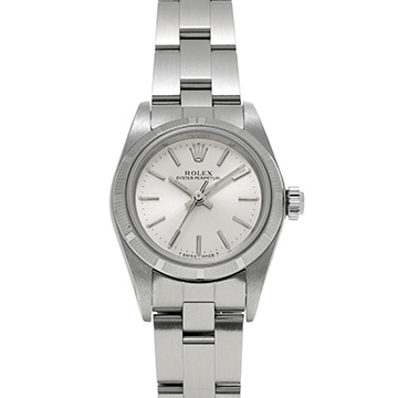 ロレックス オイスターパーペチュアル 76030 シルバー レディース 時計 【中古】【wristwatch】