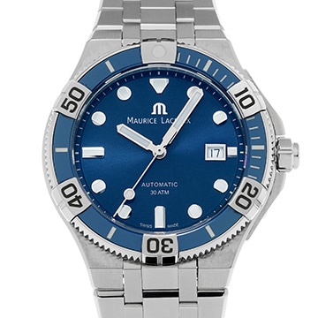 モーリス ラクロア アイコン ベンチュラー オートマティック AI6058-SS002-430-1 ブルー メンズ 時計 【中古】【wristwatch】