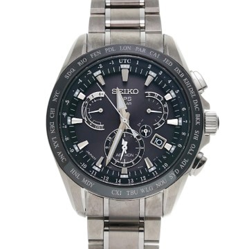 セイコー アストロン SBXB045 ブラック メンズ 時計 【中古】【wristwatch】