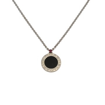 ブルガリ ブルガリブルガリ セーブザチルドレン ネックレス シルバー シルバー925 レディース ジュエリー 【中古】【jewelry】