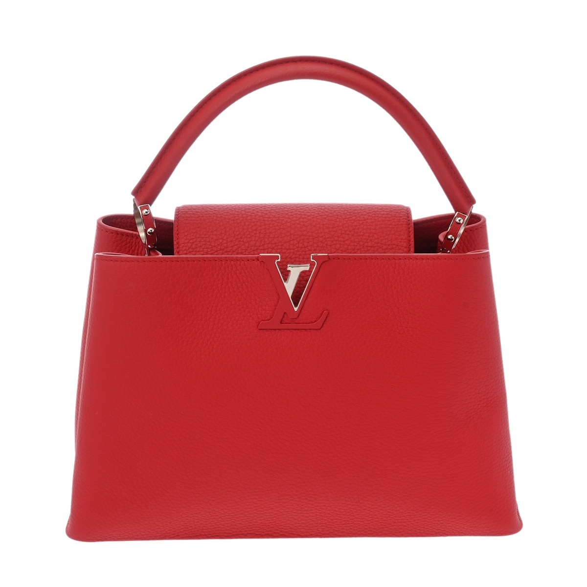 ルイ ヴィトン カプシーヌ MM  レッド トリヨンレザー レディース バッグ 【中古】【bag】