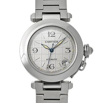 カルティエ パシャC W31023M7 シルバー ユニセックス 時計 【中古】【wristwatch】