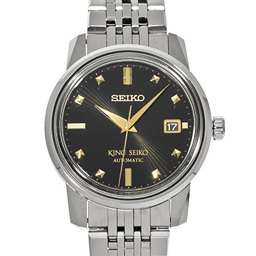 セイコー キングセイコー SDKA025 ブラック メンズ 時計 【中古】【wristwatch】