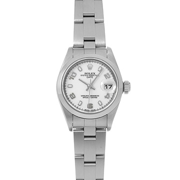 ロレックス デイトジャスト 26 79160 ホワイト レディース 時計 【中古】【wristwatch】