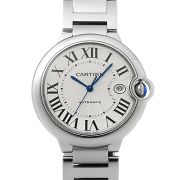 カルティエ バロンブルー  W69012Z4 シルバー メンズ 時計 【中古】【wristwatch】