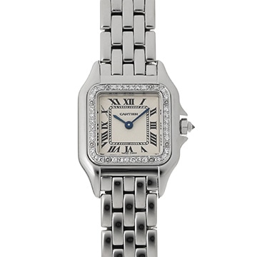 カルティエ パンテール ドゥ カルティエ SM WF3091F3 アイボリー レディース 時計 【中古】【wristwatch】