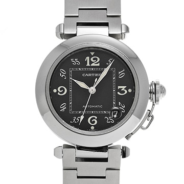 カルティエ パシャC W31043M7 ブラック ユニセックス 時計 【中古】【wristwatch】
