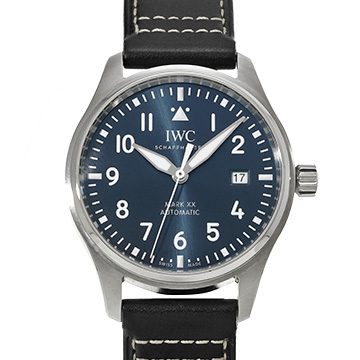IWC パイロットウォッチ マーク XX IW328203 ブルー メンズ 時計 【中古】【wristwatch】