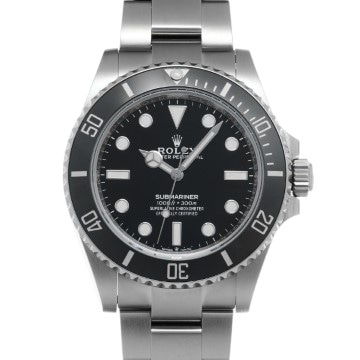 ロレックス サブマリーナ 124060 ブラック メンズ 時計 【中古】【wristwatch】