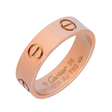 カルティエ ラブリング #56 ゴールド K18ピンクゴールド PG ユニセックス ジュエリー 【中古】【jewelry】