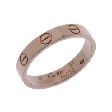 カルティエ ミニラブリング #51 ゴールド K18ピンクゴールド PG レディース ジュエリー 【中古】【jewelry】